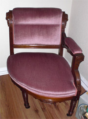 For Sale - Victorian Style Boudoir Corner Chair