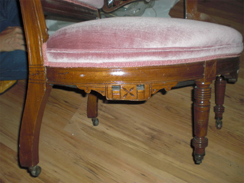 For Sale - Victorian Style Boudoir Corner Chair