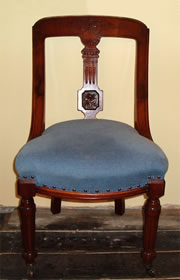 Wanted - Edwardian Dining Chairs with stuffover seats