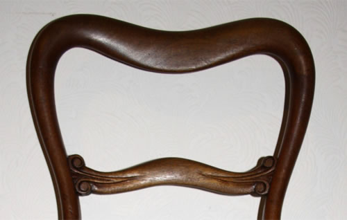 Wanted - Victorian Mahogany balloon back chair, as shown.