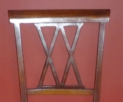 Wanted - Edwardian mahogany and satinwood dining chair 2/4 wanted