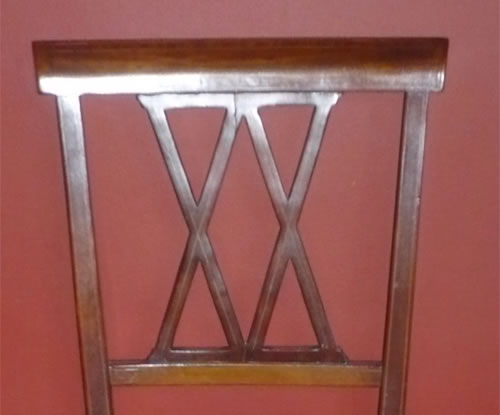 Wanted - Edwardian mahogany and satinwood dining chair 2/4 wanted