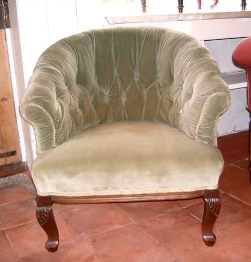 SOLD - Edwardian Tub Chair