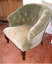 SOLD - Edwardian Tub Chair