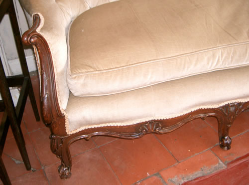 SOLD - Victorian Settee