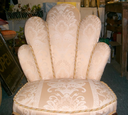 SOLD - Shell Nursing Chair