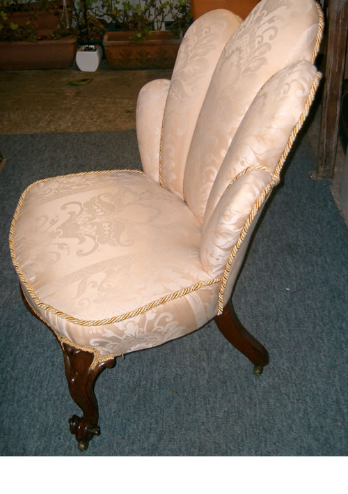 SOLD - Shell Nursing Chair