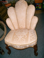 SOLD - Shell Nursing Chair