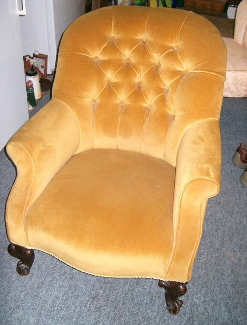 old fashioned nursing chair