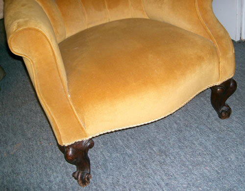 SOLD - Victorian Nursing Chair