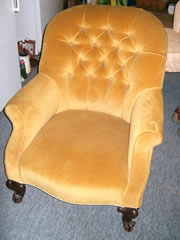 SOLD - Victorian Nursing Chair