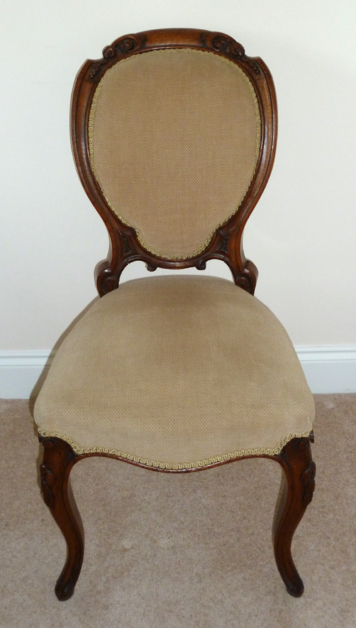 Wanted - Lovely oak chair stuffed seat and back