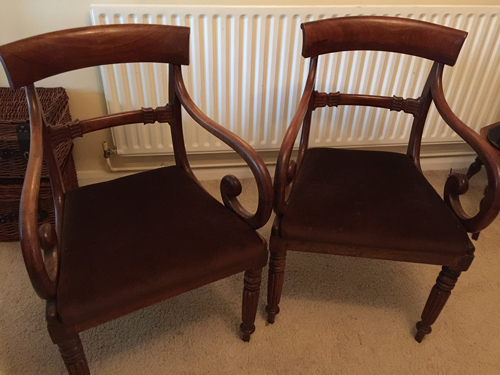 For Sale - Two William IV Carvers
