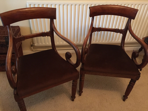 For Sale - Two William IV Carvers