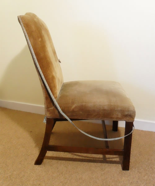 For Sale - A Good Quality Georgian Mahogany Side Chair c1830